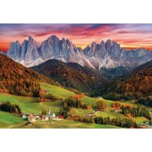 Puzzle 2000 Pièces - High Quality Collection - Val Di Funes - Clementoni