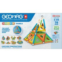 Geomag Classic - Panels Supercolor - 78 Pièces