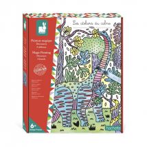Les Ateliers Du Calme - Peinture Magique Dinosaures - Kit Loisir Créatif Enfant - Apprentissage Motricité Fine Et Concentration - Atelier Du Calme