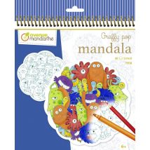Graffy Mandala Monstres - Avenue Mandarine