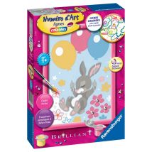 Numéro D'Art - Lapin Ballons - Ravensburger