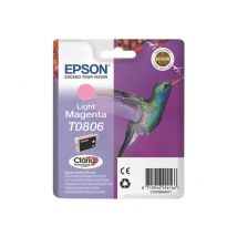Epson T0806 - Magenta Clair - Originale - Cartouche D'Encre