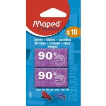 10 Lames 90° Pour Outil De Coupe - Maped