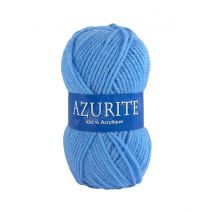 Lot De 10 Fils À Tricoter Azurite - Tradition - Bleu Moyen 0151