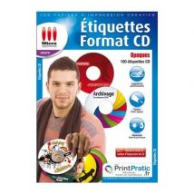 1 Papier Etiquettes Deluxe Cd - Micro Application