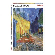 Puzzle 1000 Pièces - Terrasse Du Café Le Soir De Van Gogh - Piatnik