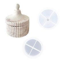 Moule En Silicone Jesmonite - Boîte De Rangement - Silicone