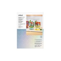 Lot De 5 Stickers Imperméables Et Imprimables Holographiques Cricut – A4 21 X 29,7 Cm