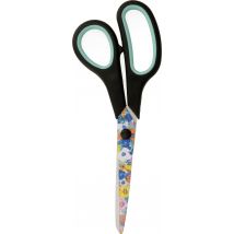 Set De 3 Ciseaux Fleuris - Turquoise - Vengo