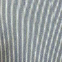 Coupon De Tissu Domotex - Rayé - Polyester - Bleu/blanc - 100 X 145 Cm