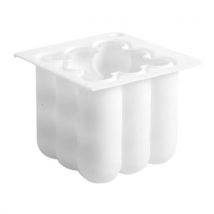 Moule À Bougie En Silicone - Bubble, 6 X 6 X 5,5 Cm - Graine Creative