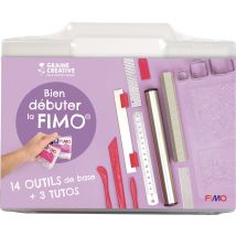 Kit De Loisirs Créatifs - Mallette De Modelage - 14 Accessoires - Graine Creative
