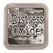 Ranger - Tampon Encreur - Distress Oxide Ink Pad Black Soot Scrapbooking