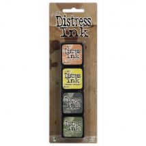 Ranger - Tampon Encreur - Distress Mini Ink Pad Kit 10