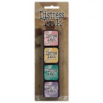 Ranger - Tampon Encreur - Distress Mini Ink Pad Kit 4
