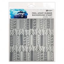 Ranger - Simon Hurley Create. Background Stamp Candles