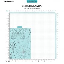 Studio Light - Blooming Butterfly Tampons Transparents Birthday Butterfly