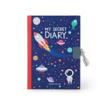 Journal Intime Avec Cadenas - My Secret Diary - Moon & Space - Legami