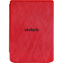 Housse De Protection Liseuse Light/light Hd/light Hd Color Vivlio - Rouge - 6 Pouces