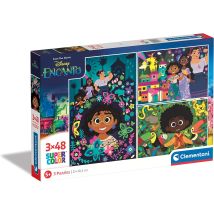 Puzzles 48 Pièces - Encanto - 3 Pièces - Clementoni