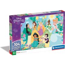 Puzzle 104 Pièces - Glitter Princess - Clementoni