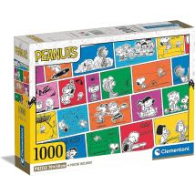 Puzzle 1000 Pièces - Peanuts - Clementoni