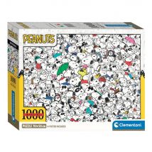 Puzzle 1000 Pièces - Impossible Peanuts Snoopy - Clementoni