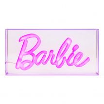 Lampe Led Néon Paladone - Logo Barbie - 30,5 X 15,5 Cm