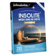 Coffret Cadeau Wonderbox - Insolite : Week-end De Rêve - 2 Personnes