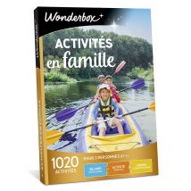 Coffret Cadeau Wonderbox - Activités En Famille - 3 Personnes