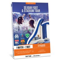 Coffret Cadeau Tick'nbox - 100% Foot Séjour - 2 Personnes - Wonderbox
