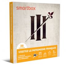 Coffret Cadeau Smartbox - Visitez Le Patrimoine Français - 1 Personne