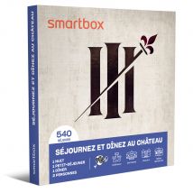 Coffret Cadeau Smartbox - Séjournez Et Dînez Au Château - 2 Personnes
