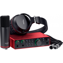 Focusrite Scarlett 2i2 Studio 4th Gen - Interface Audio Usb - Rouge