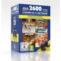 4 Jeux En 1 Pour Atari 2600+ Et Set De 2 Manettes Paddle - Plaion