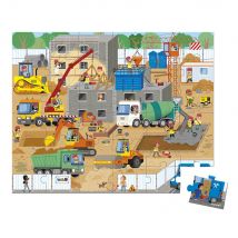Puzzle 36 Pièces Janod - Chantier