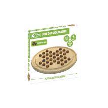 Jeu De Logique Solitaire Bois - Jeujura
