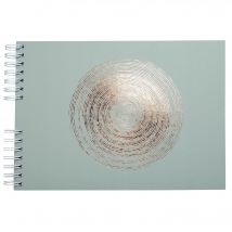 Album Photo Exacompta - 32 X 22 Cm - Ellipse Vert - Spirales