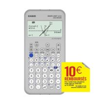 Calculatrice Graphique Casio - Lycée - Graph Light - Blanc