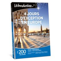 Coffret Cadeau - 4 Jours D'Exception En Europe - Wonderbox