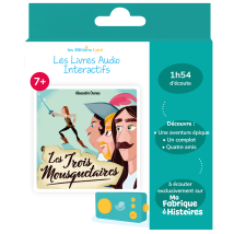 Livre Audio Interactif Les Trois Mousquetaires - Lunii