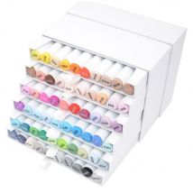 Lot De 60 Marqueurs Rechargeables Brosse Et Pointe Extra-fine - Graph'it - Couleurs Assorties - Graph'IT