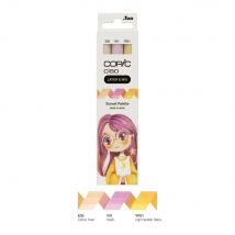 Lot De 3 Marqueurs À Alcool - Copic Ciao - Sunset Palette - Layer & Mix