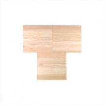 Feuilles De Placage En Bois X3 - Balsa - Créalia