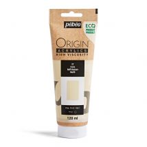 Tube 120 Ml Peinture Acrylique Pébéo Origin Acrylics - Ivoire