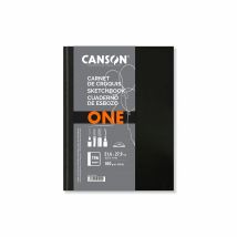 Bloc One 100 Feuilles - Noir - 21 X 29,7 Cm - Canson