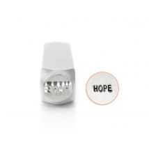 Tampon Impressart - Poinçon En Métal Pour Estampage De Bijoux -espoir - 6 Mm Scrapbooking