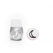 Tampon Impress Art - Poinçon En Métal Pour Estampage De Bijoux - Lune - 6 Mm - ImpressArt
