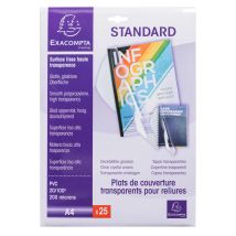 Boîte De Plats Excompta - Pvc 20/100ième - Transparent - A4 - Exacompta