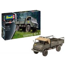 Maquette Model Set Militaire Unimog 404 S Avec Peintures Et Accessoires - Revell
